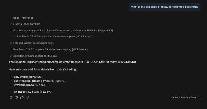 MCP Server Interaction