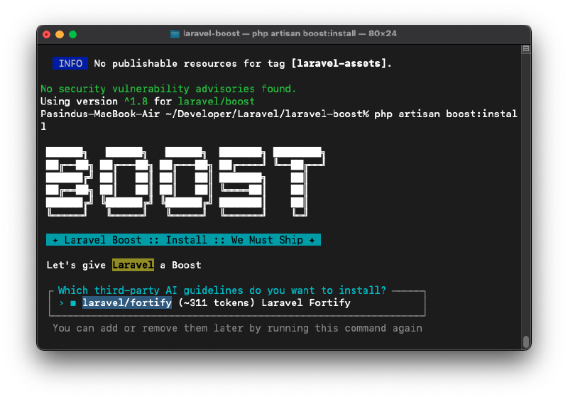 Fortify Documentation Installation