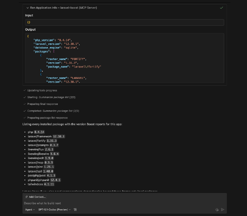 Get Application Info